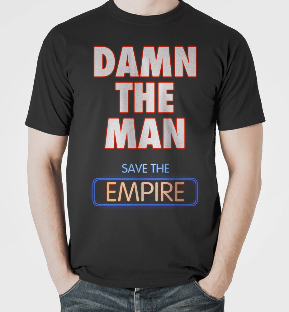 Image of BM Exclusive DAMN THE MAN Empire Records T Shirt