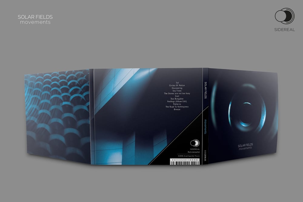 Image of Solar Fields 'Movements' digipack CD 