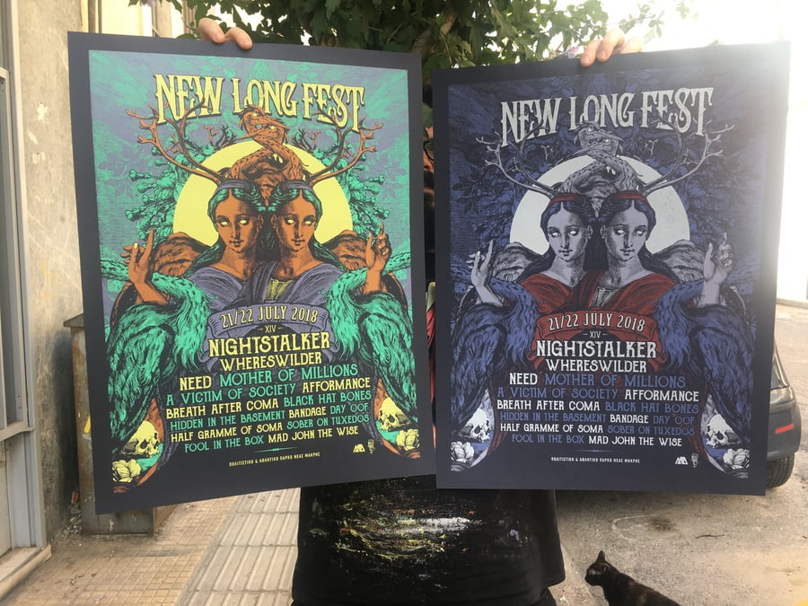 Image of New Long Fest '18 Poster