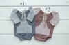 Chase romper / newborn size / two options