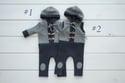 Brandon hooded romper / two sizes/ two options