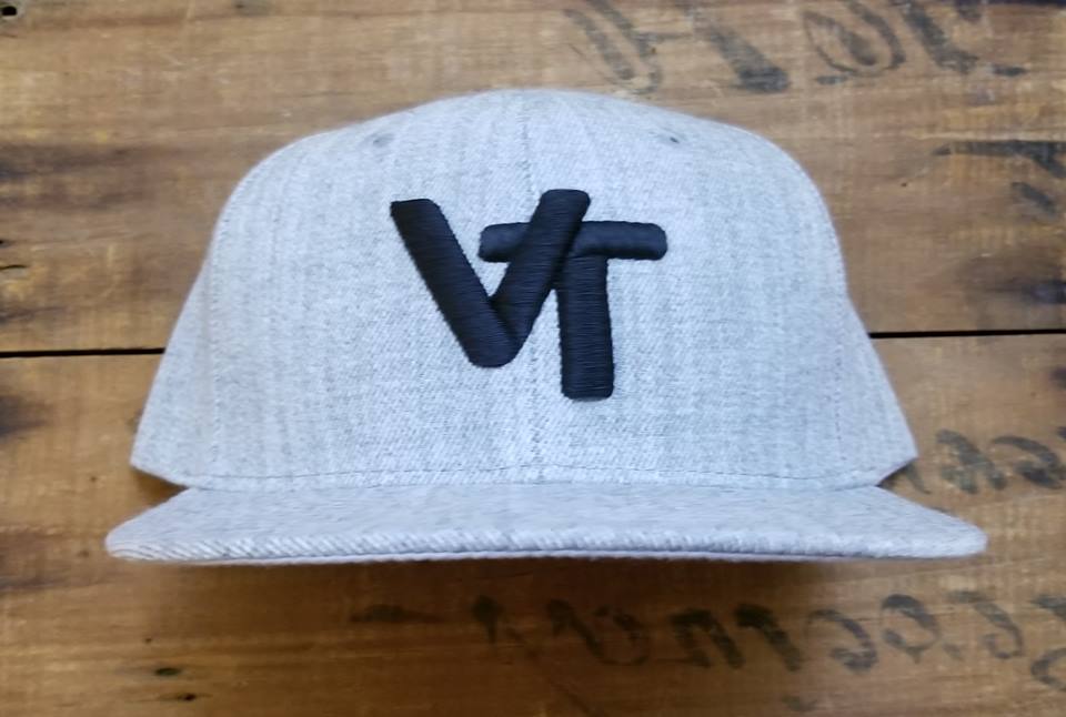 Image of Grey/Black Snapback