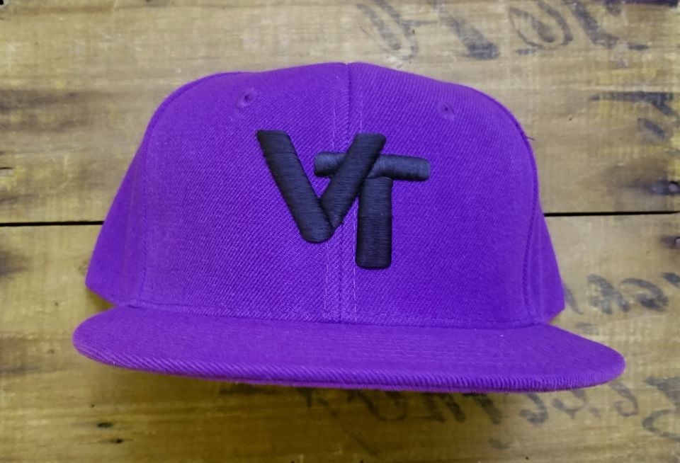 Image of Purple/Black Snapback