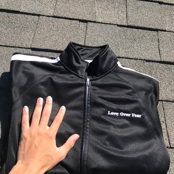 Image of Love Over Fear Track Jacket