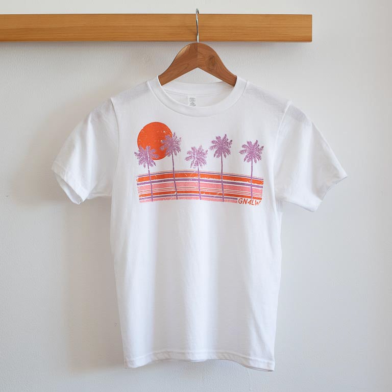 Image of Unisex Kids GN4LW x Sunshine Canteen Palm Tree Tee - XS only!