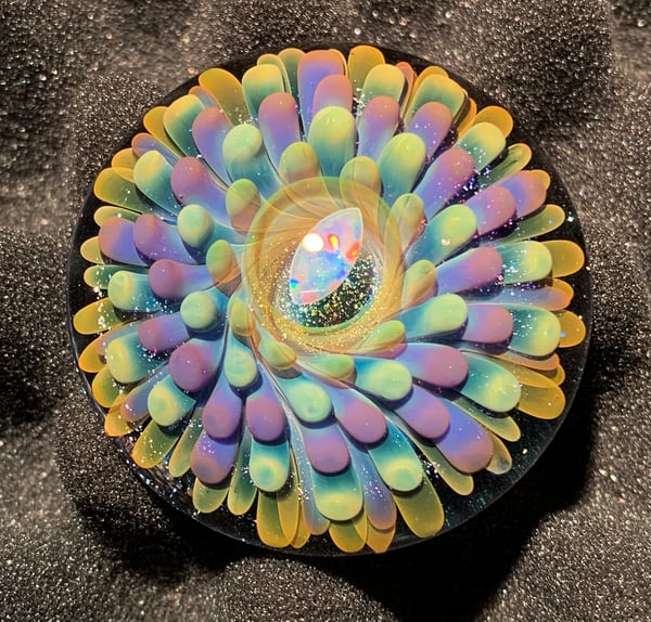 Image of Opal Basket Mini Paperweight / Pocket Stone 6