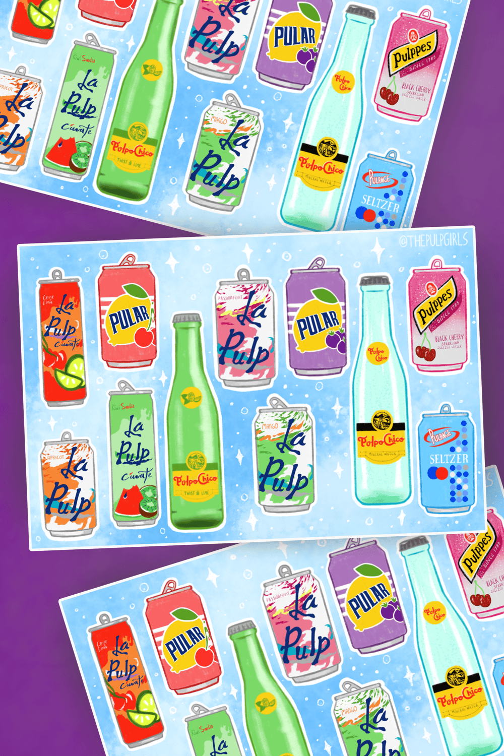 Image of I LOVE SELTZER STICKERS