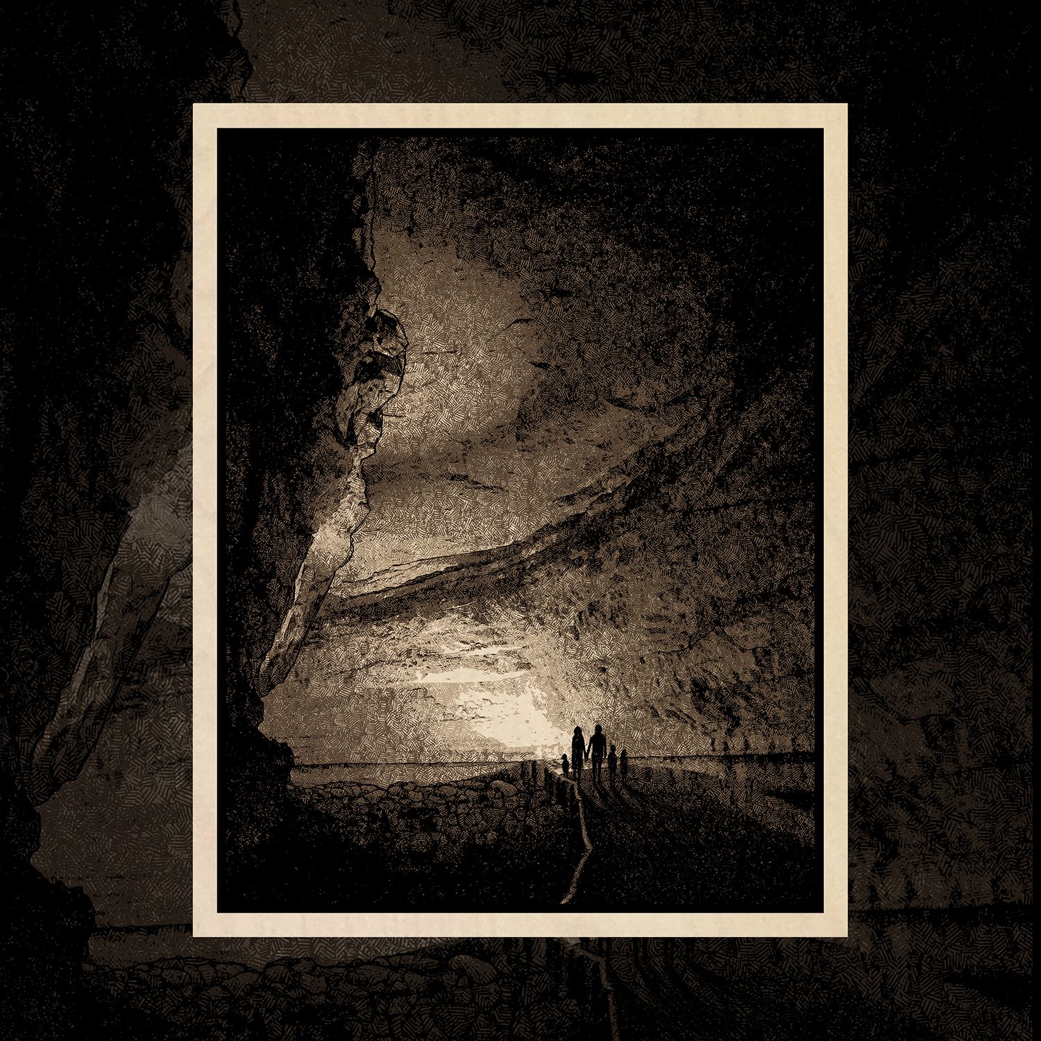 Image of BREADCRUMB TRAIL #004 - MAMMOTH CAVES - 37˚11’14” N  86˚6”13” W