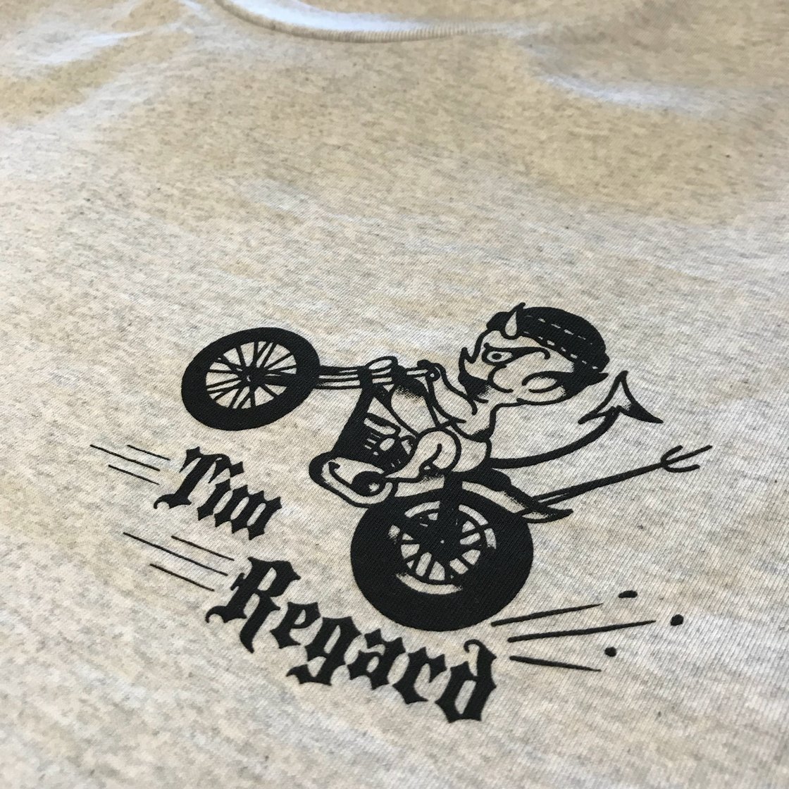 Image of Lil’ Hoon T-shirt WHITE MARLE