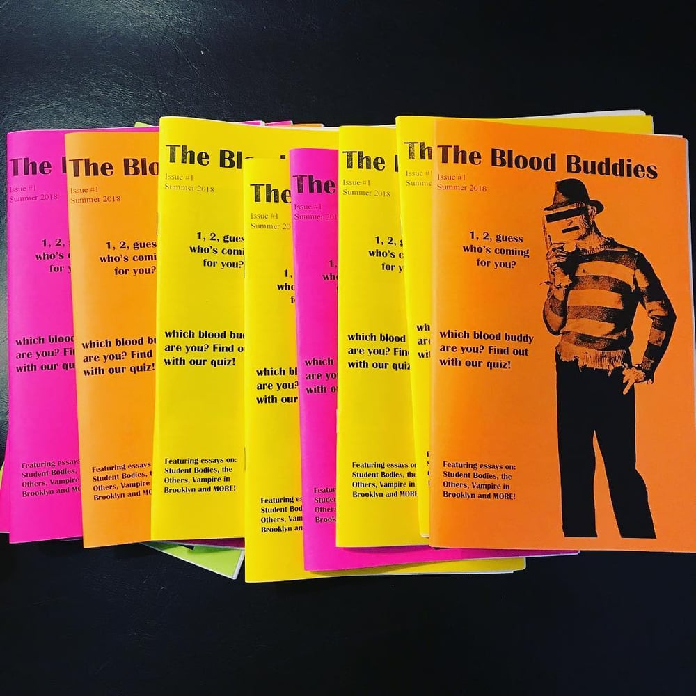 Image of Blood Buddies Zine - Issue #1