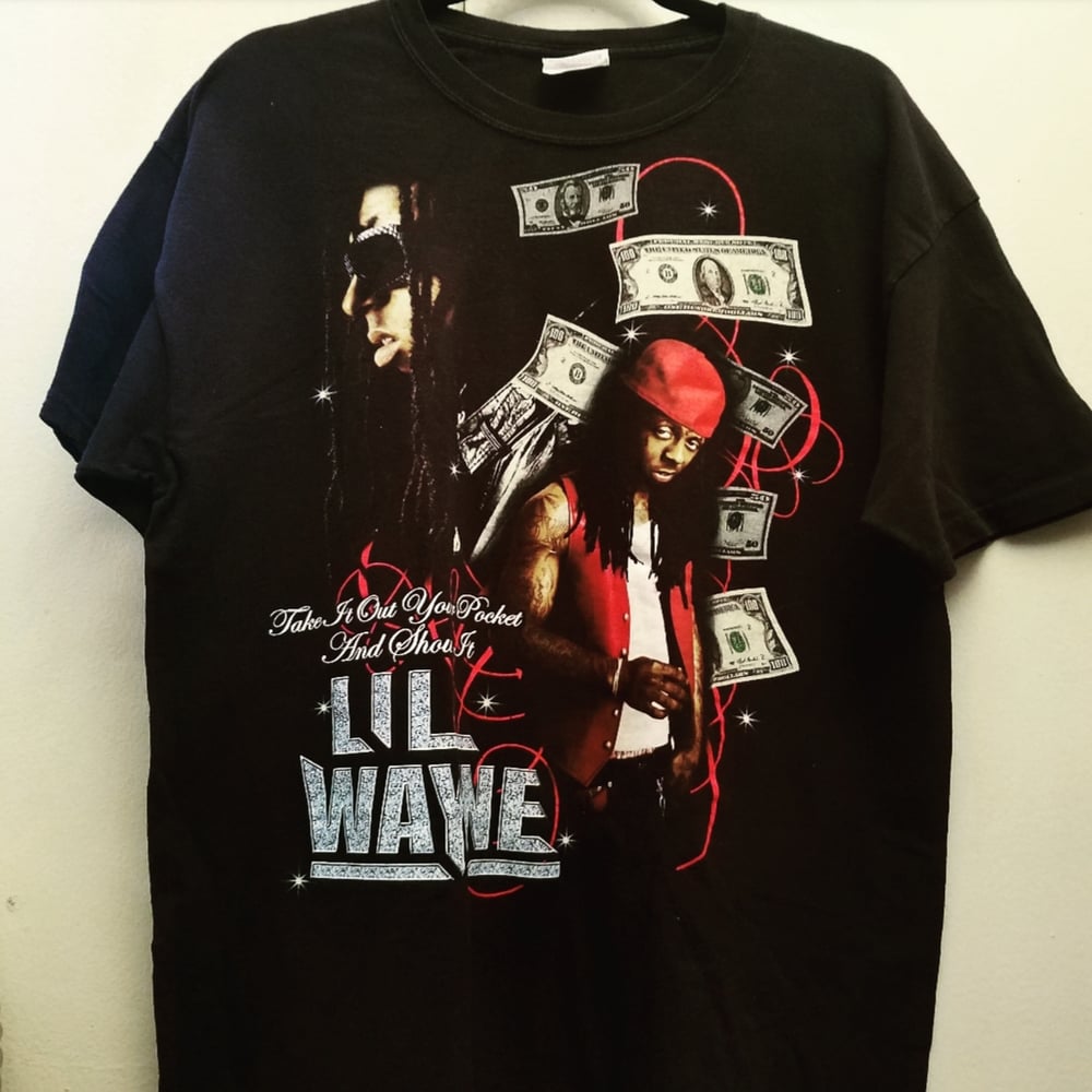 Image of Lil Wayne Graphic Vintage Shirt - Large