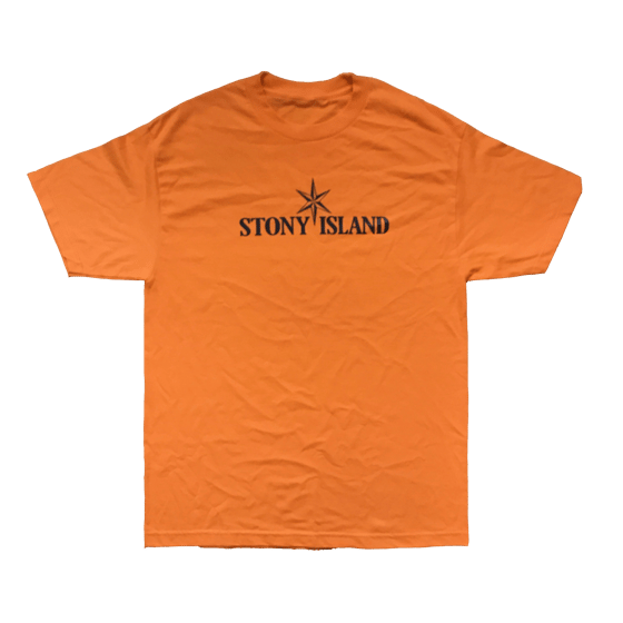Image of STONY ISLAND Short Sleeve Tee (Orange)