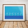 Minimalist Wind Farm