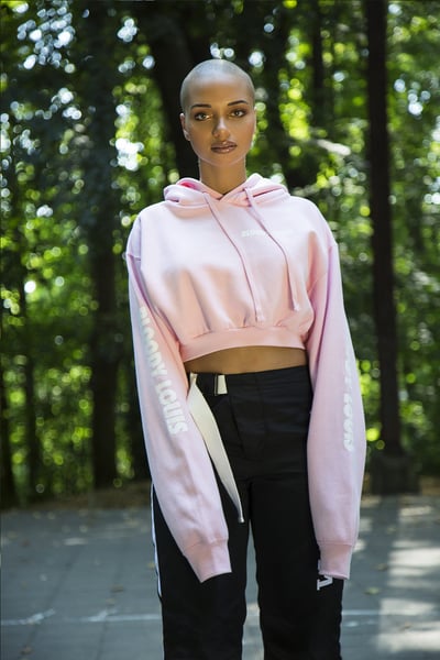 Image of BLOODY PINK CROPTOP