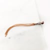 Adele White Sapphire Tassel Earring (single piece)