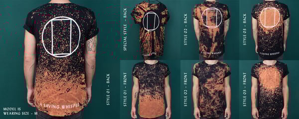 Image of T-Shirt – Logo - ACID WASHED / BLACK