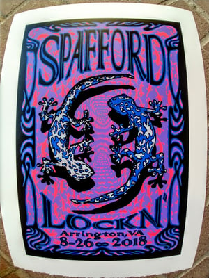 Spafford LOCKN' Festival Print August 23-26 2018