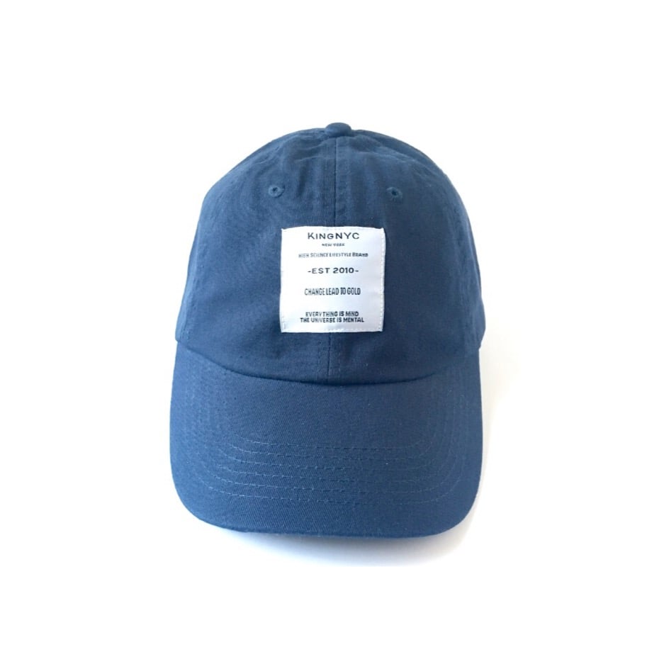 Image of KingNYC Lead II GOLD White Label Dad Hat