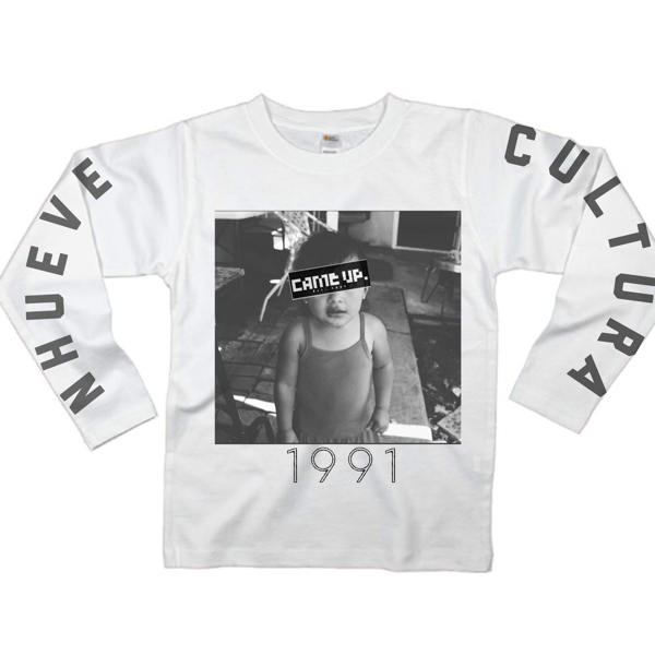 Image of “La Cultura Sucia” came up white long sleeve 