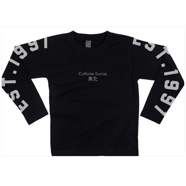 Image of “La Cultura Sucia” came up Black long sleeve