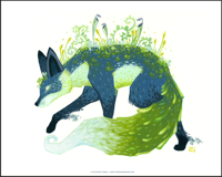 Moss Fox - Print