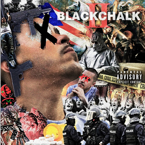 Image of BLACKCHALK2 (PHYSICAL ALBUM)*PRE-ORDER