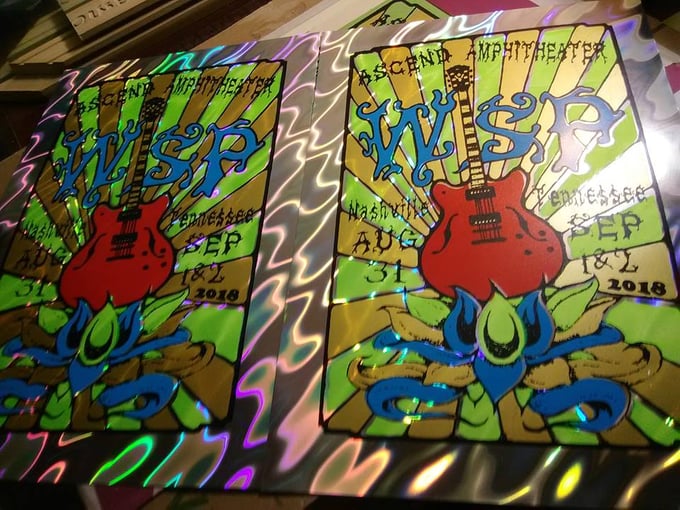 Image of Panic Nashville 5 Color Screen Print