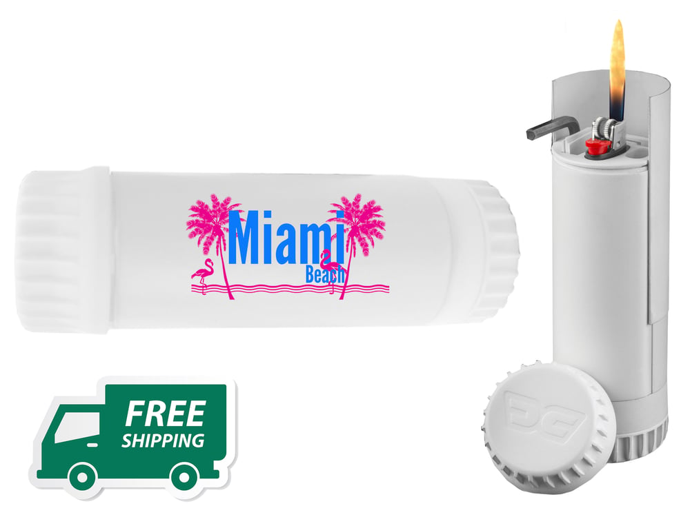 Image of Private Label RollBud White Miami - Pink and Blue