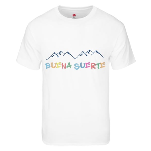 Image of BUENA SUERTE WHITE TEE 