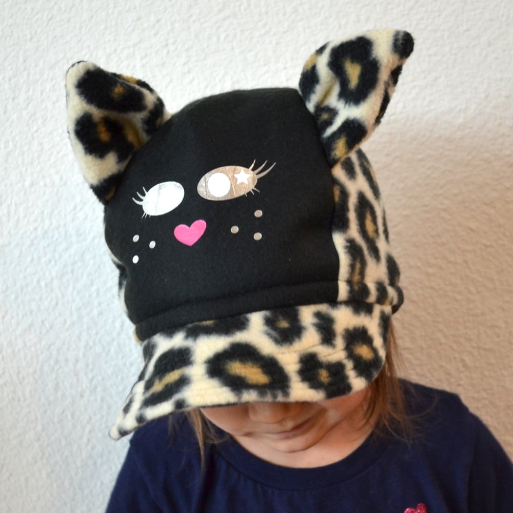 Image of Cheetah Winter Trucker Hat
