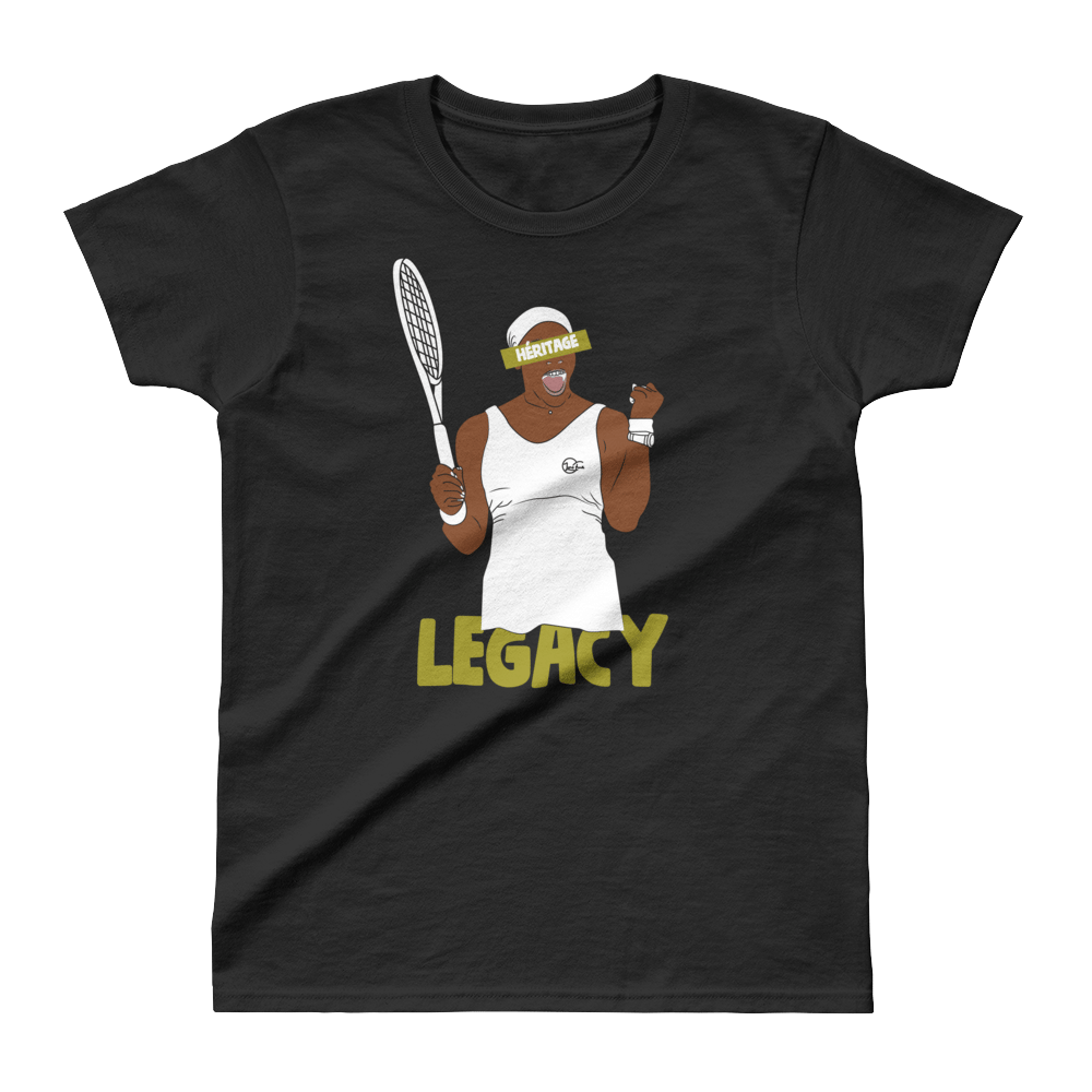 Image of Serena Legacy Tee-Black