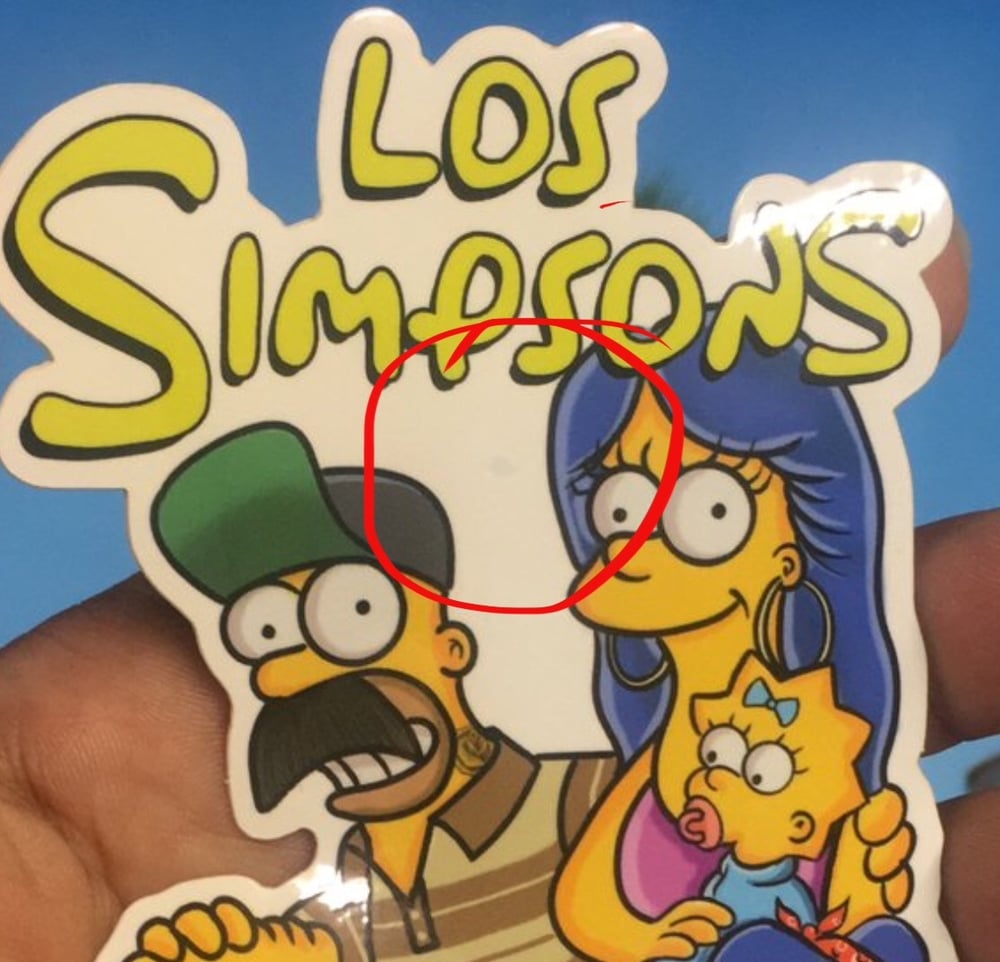 Image of Los Simpsons stickers