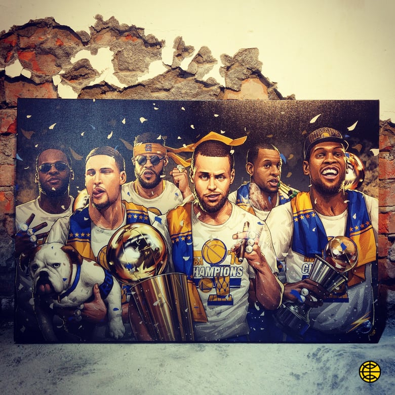 Image of "2018 CHAMPS" CANVAS 