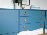 Image 1 of A beautiful blue sideboard