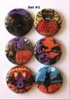 Halloween Flair Buttons