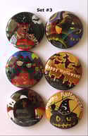Halloween  Flair Buttons
