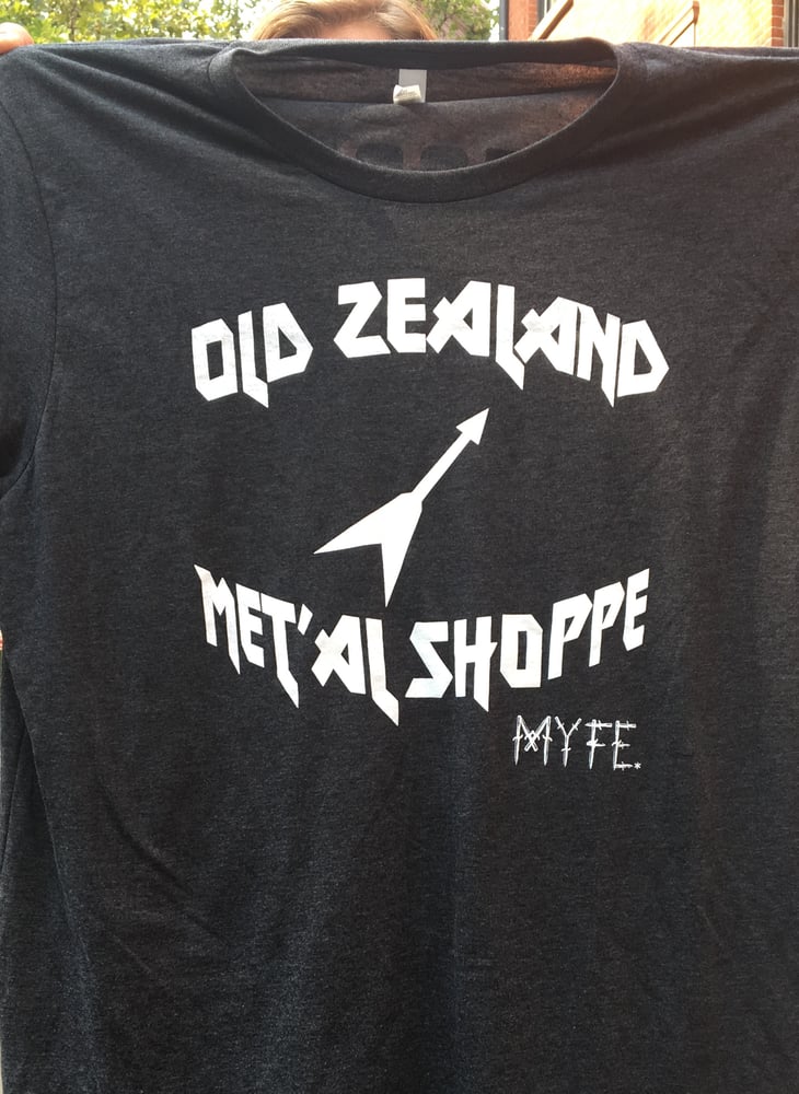 Image of EAST: Old Zealand Met’al Shoppe T-shirt