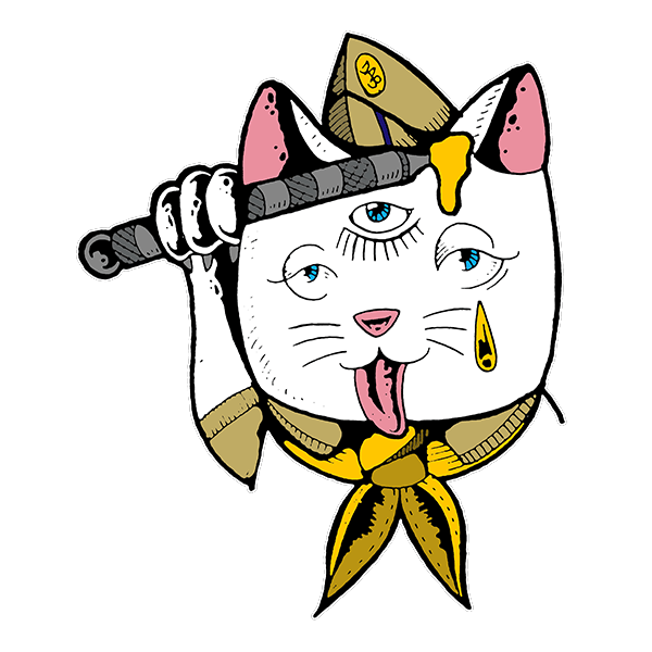 Image of Dabcat Version 2.0 (2fukdup x Dabscouts Collab)