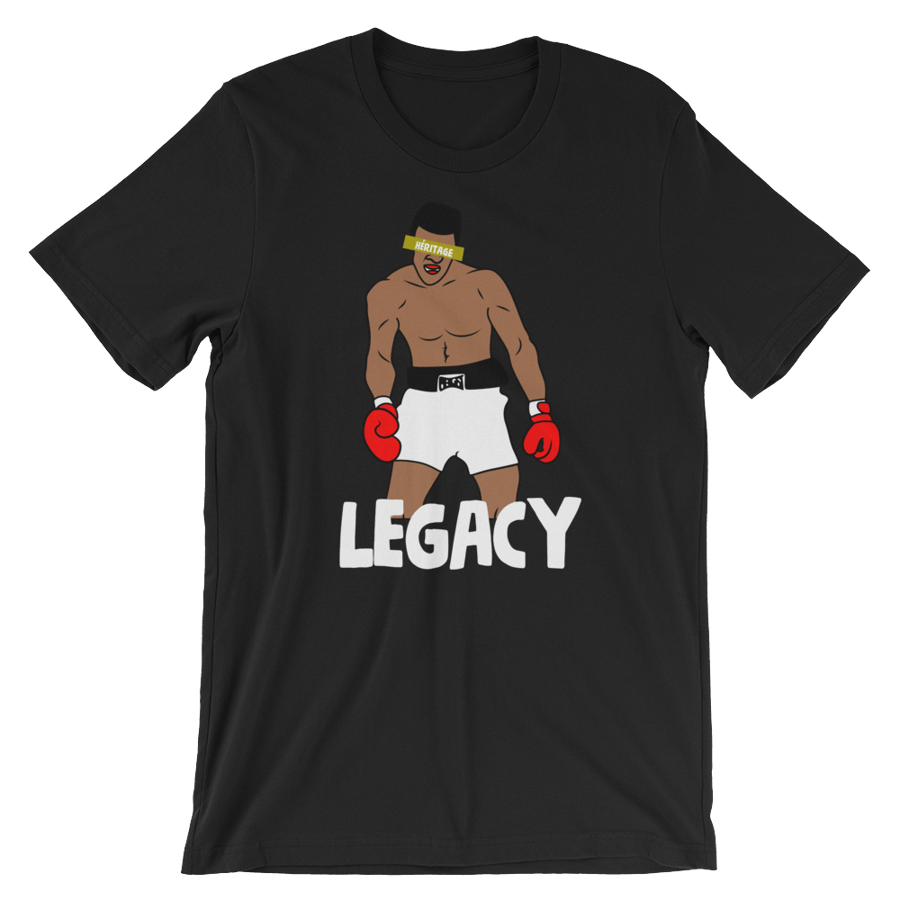 Image of Ali Legacy Tee-Black