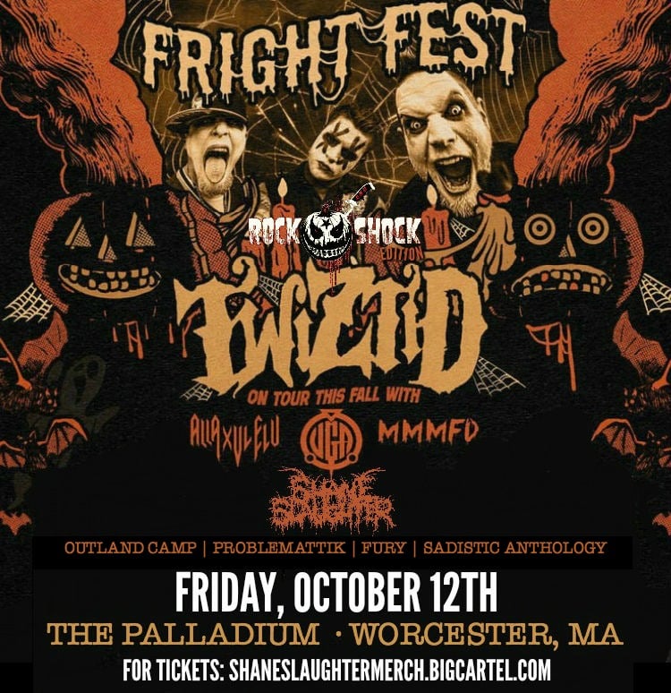 Image of Twiztid/Rock and Shock Tickets - 10.12 - Worcester, MA