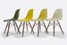 Image of Multicolor set fiberglass Eames DSW chairs Herman Miller and Vitra