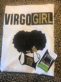 Image 2 of Zodiac Glitter Afro Chic