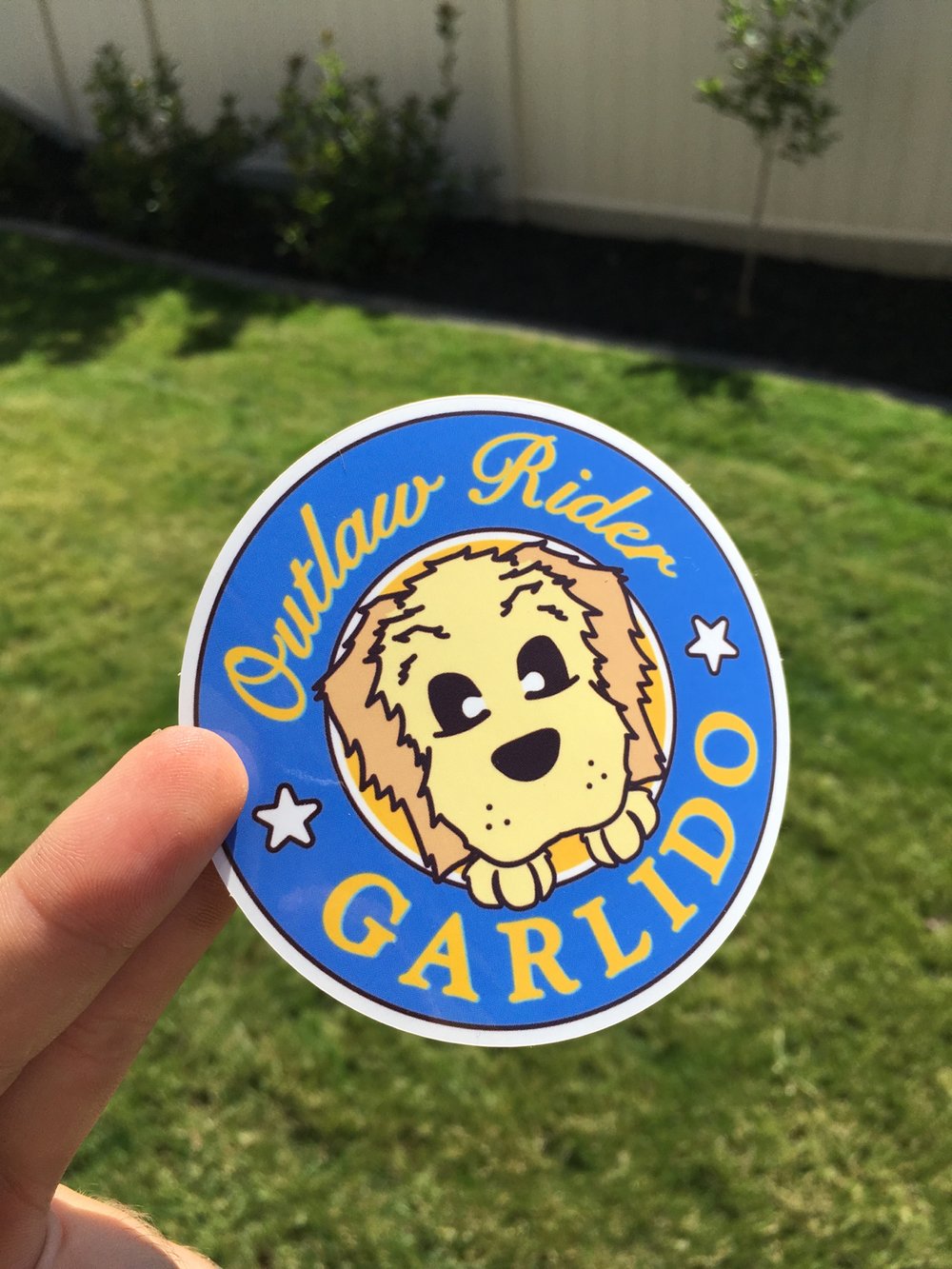 Image of Garlido Roundel Sticker (New Design)