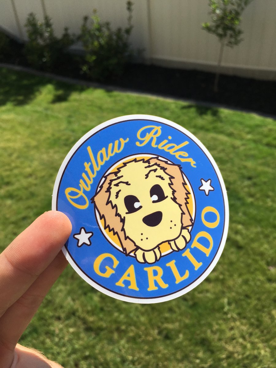 Image of Garlido Roundel Sticker (New Design)
