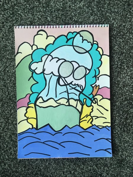 Image of color ghost