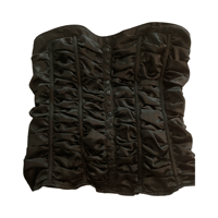 Image 5 of Y2K Rouched Button Bustier 