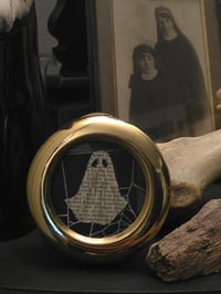 Image 1 of 1800’s biblical Ghost with preserved spider web -3