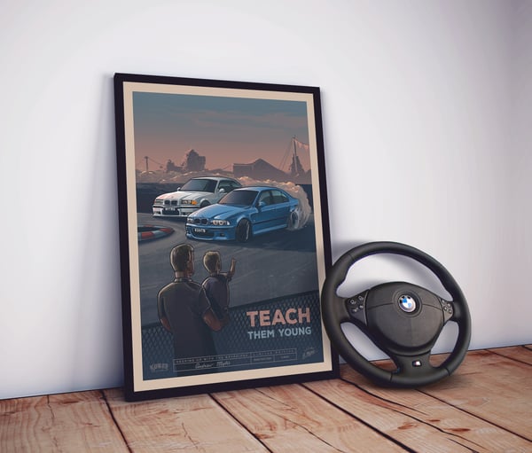 Image of Teach Them Young Limited Edition Poster