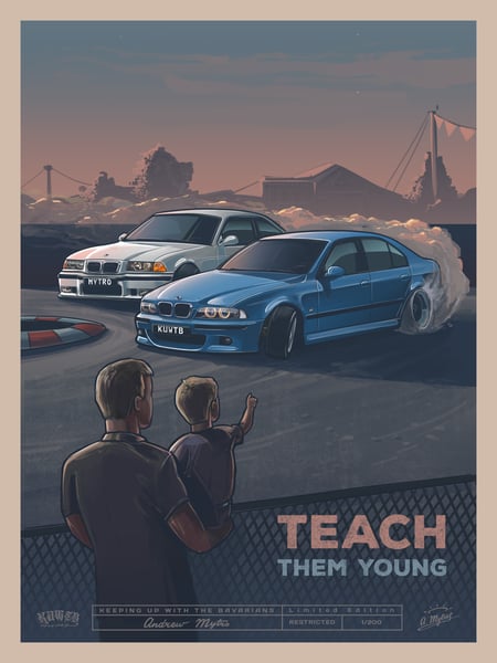 Image of Teach Them Young E36 And E39 Poster
