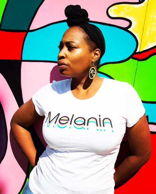 Image of Multicolored Melanin T-Shirt & Tank